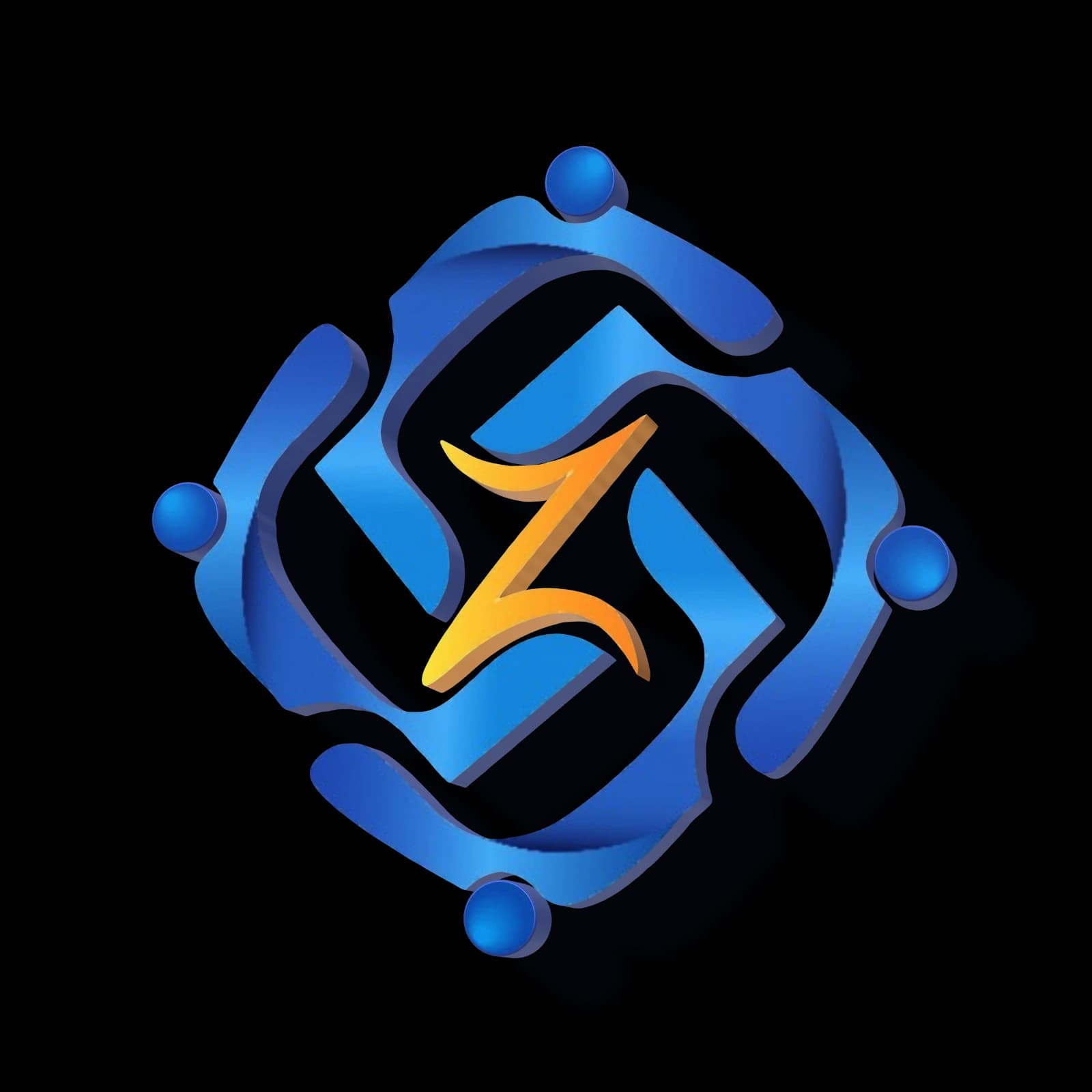Zion Enterprise emblem, shown in 3D